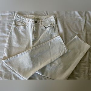 WHITE H&M jeans